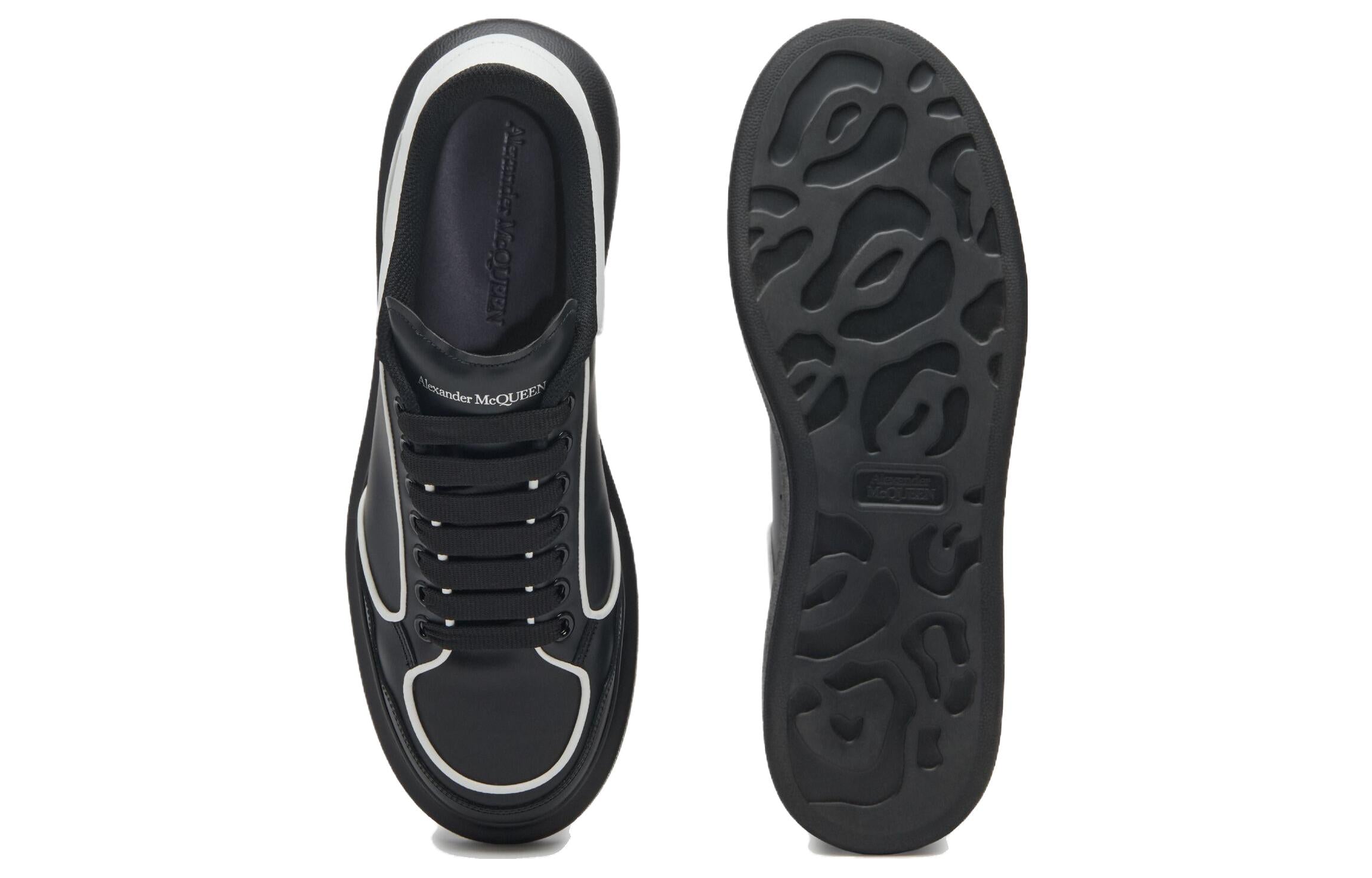 Alexander McQueen Oversized Black White Retro