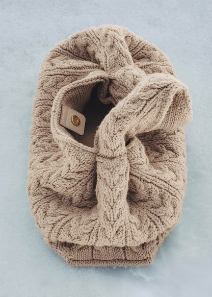 Polene Numero Neuf Large Merino Ecru