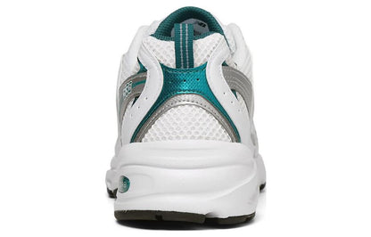 New Balance 530 White Silver Green