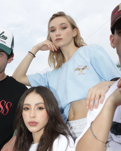 THE "AQUA BUZZ" TEE