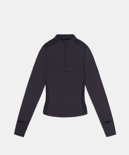 Bandit Womens Caldogrid Quarter Zip Shadow