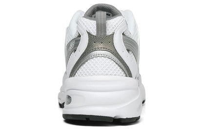 New Balance 530 White Silver Metallic
