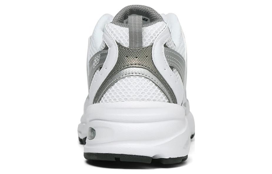 New Balance 530 White Silver Metallic