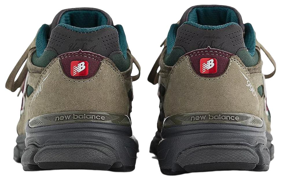 New Balance 990v3 MiUSA Teddy Santis Green Purple