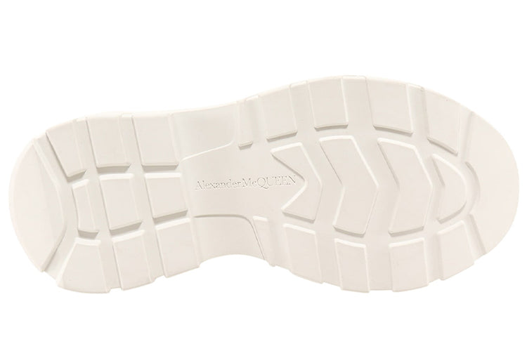 Alexander McQueen Tread Slick Boot Canvas White White (Women's)