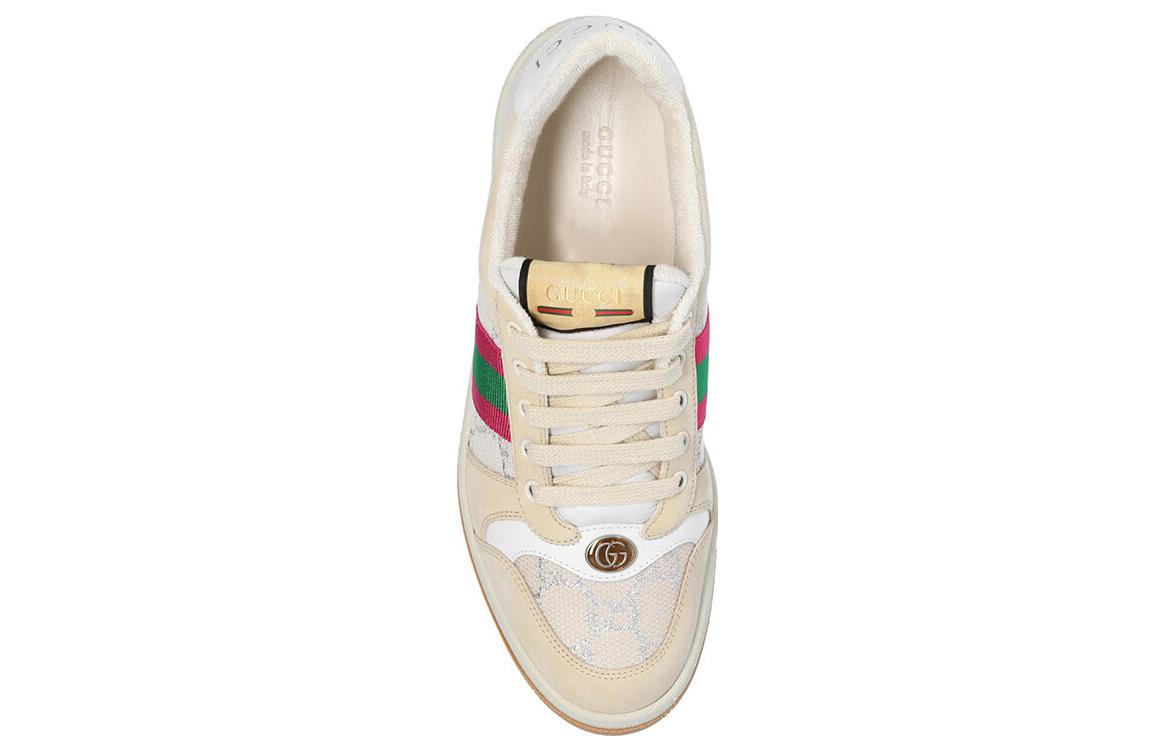 Gucci Screener Cream Leather (Women's)