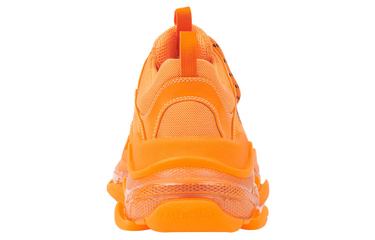 Balenciaga Triple S Clear Sole Orange