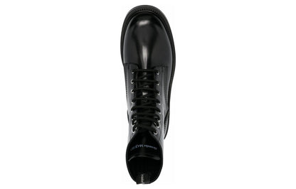 Alexander McQueen Worker Boot Black