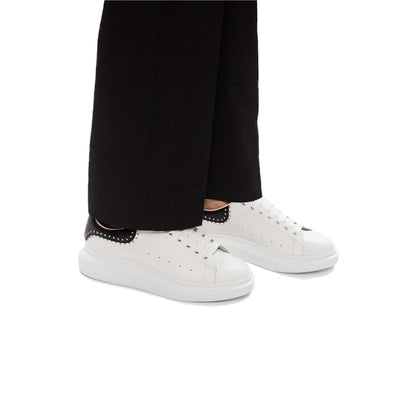 Alexander McQueen Oversized White Studs