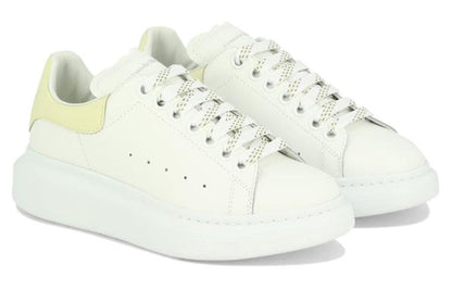 Alexander McQueen Oversized White Lemon Yellow (Women's)