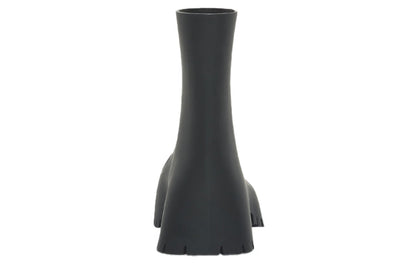 Balenciaga Trooper Rubber Boot Black