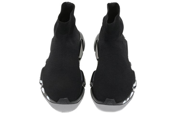 Balenciaga Speed Graffiti Black White (Women's)