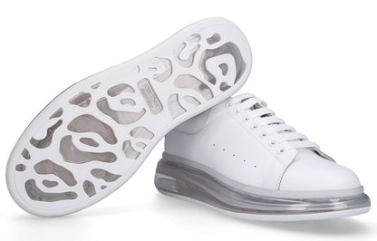 Alexander McQueen Oversized White Clear Sole