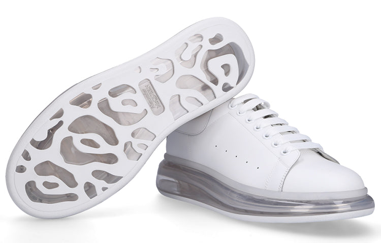 Alexander McQueen Oversized White Clear Sole