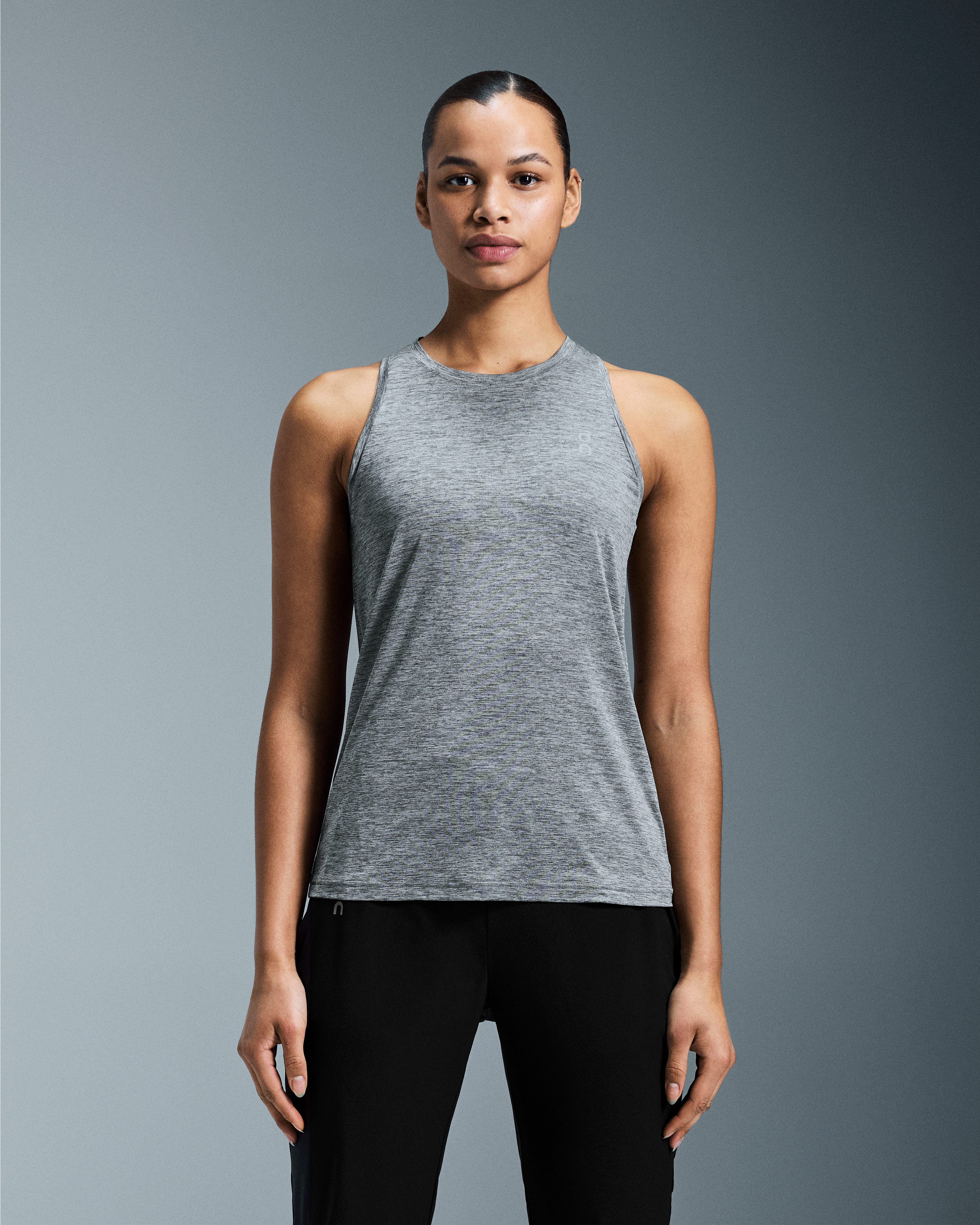 on core tank Heather Gray (Women's)