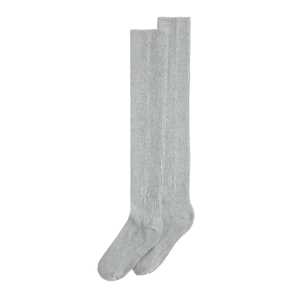 On Terry Sock Knee High Heather Gray