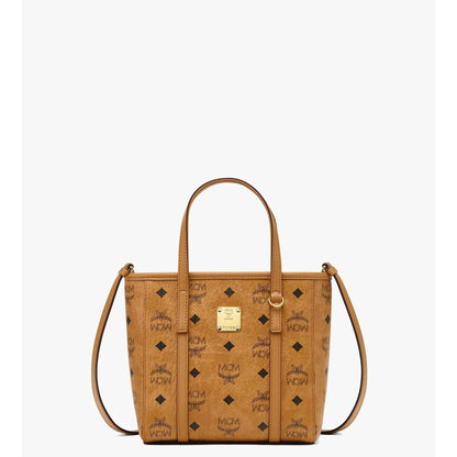 MCM Mini Toni Top-zip Shopper In Visetos