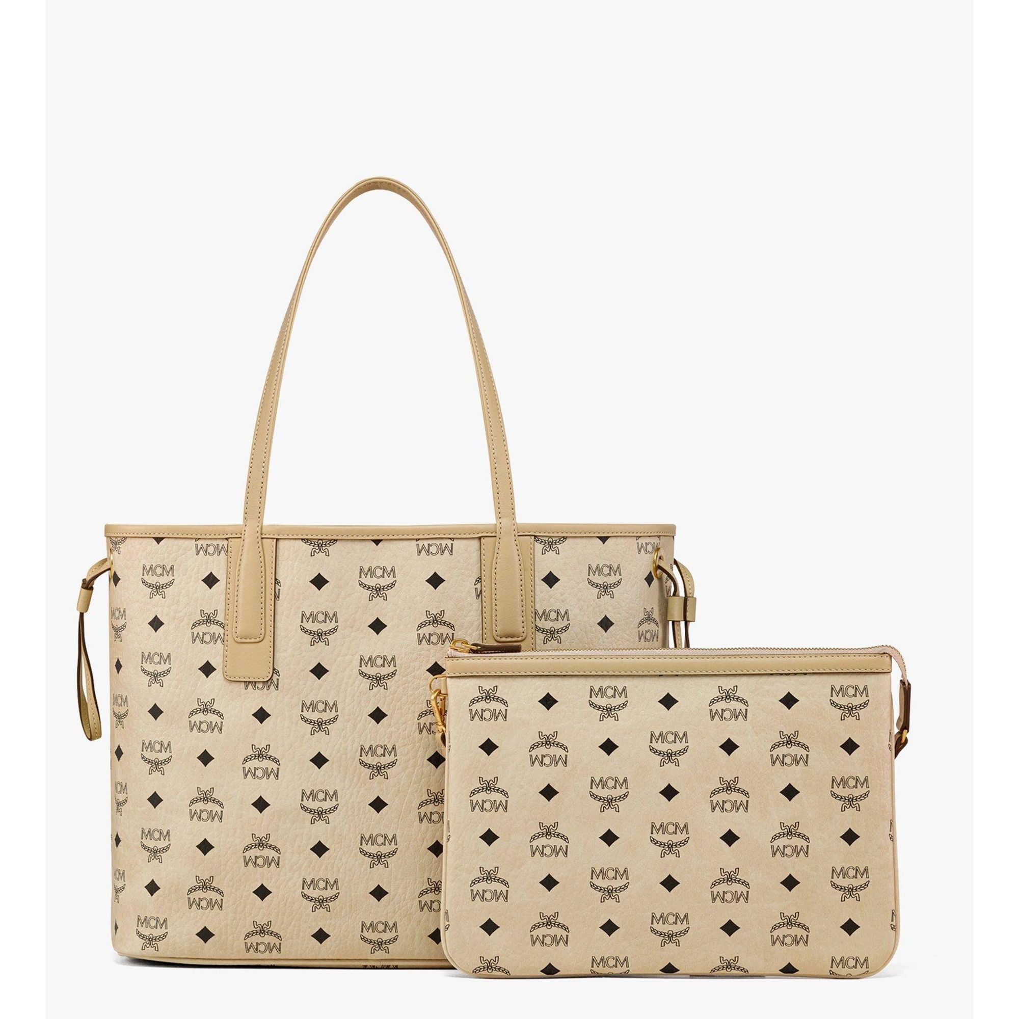 MCM Reversible Liz Shopper In Visetos