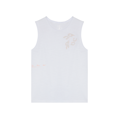 On On Run Tank White