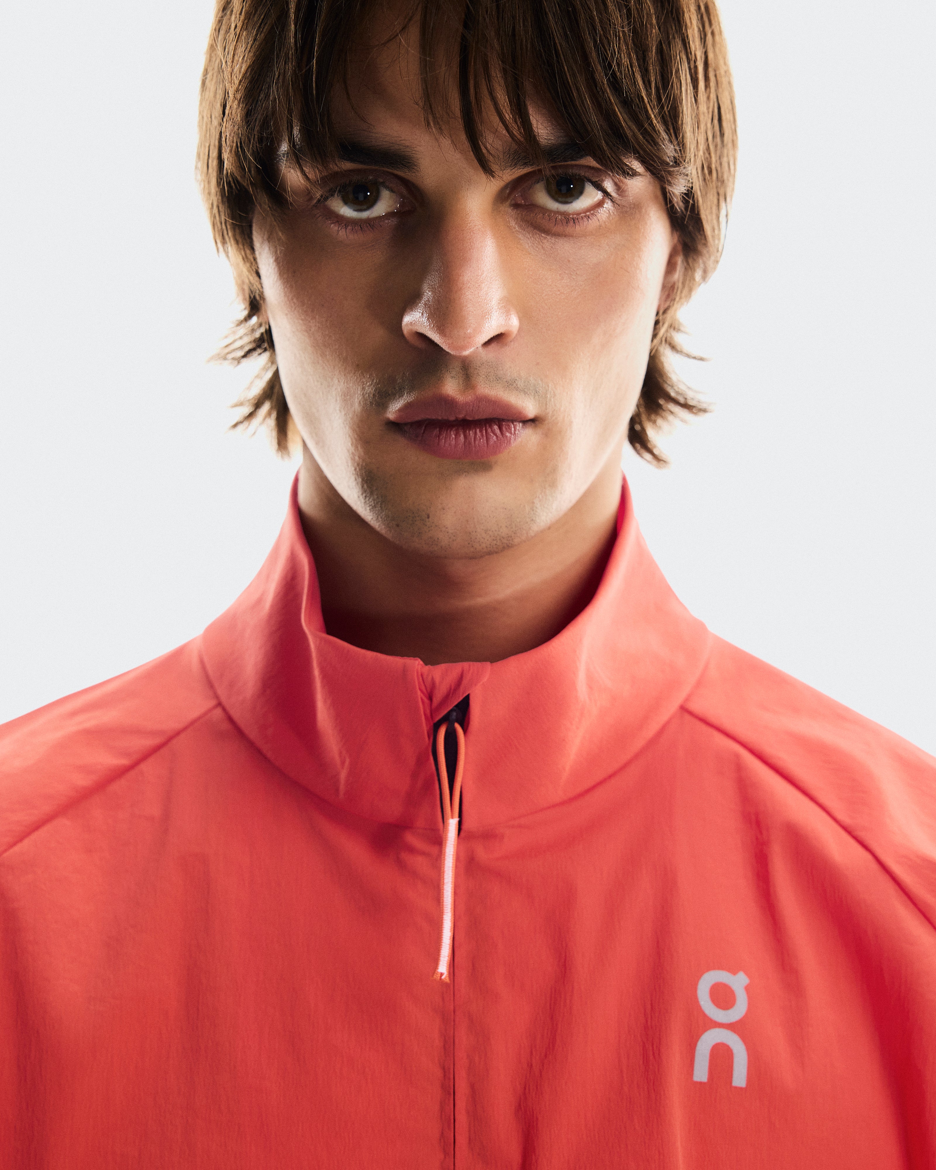 On All-Day 1/2 Zip Jacket Coral