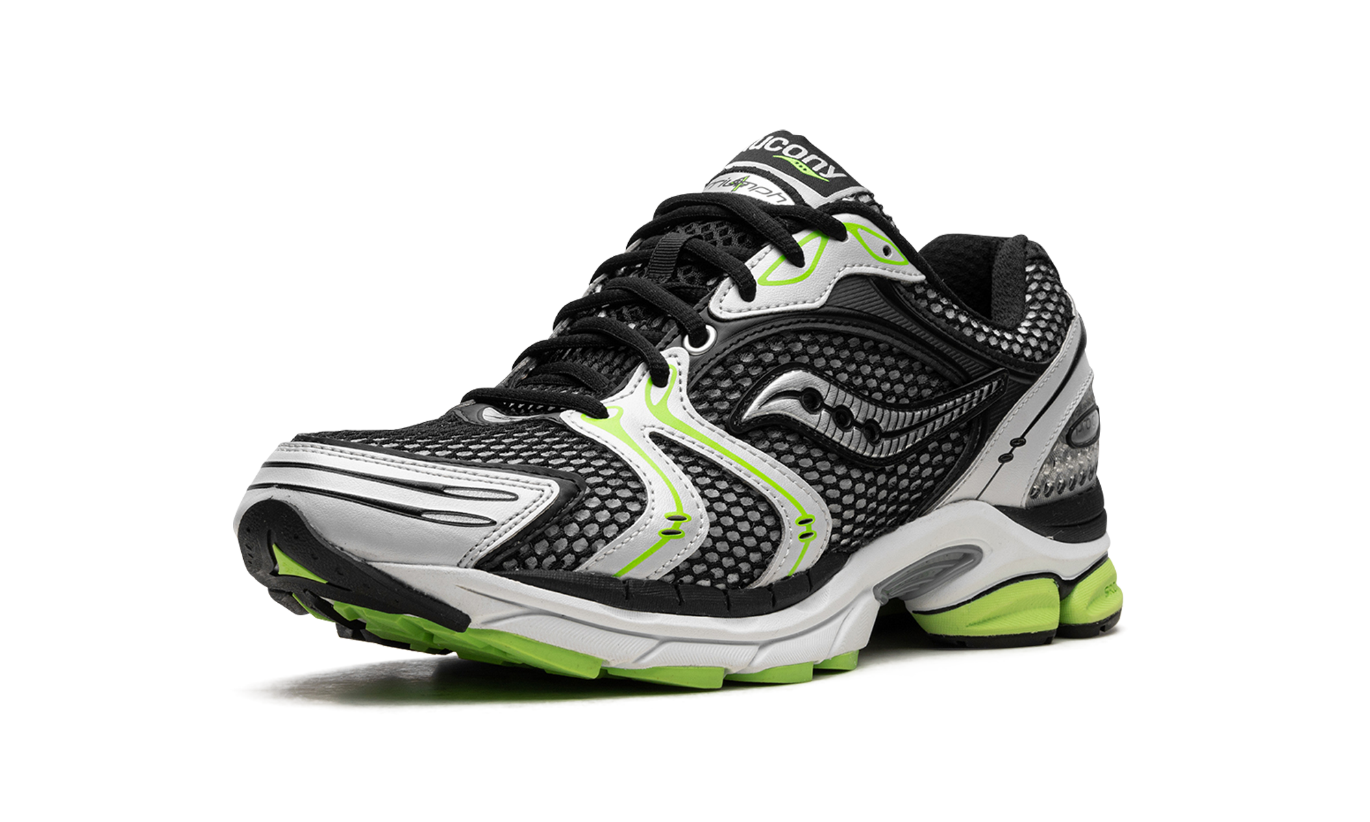 Saucony ProGrid Triumph 4 Black Speed Green