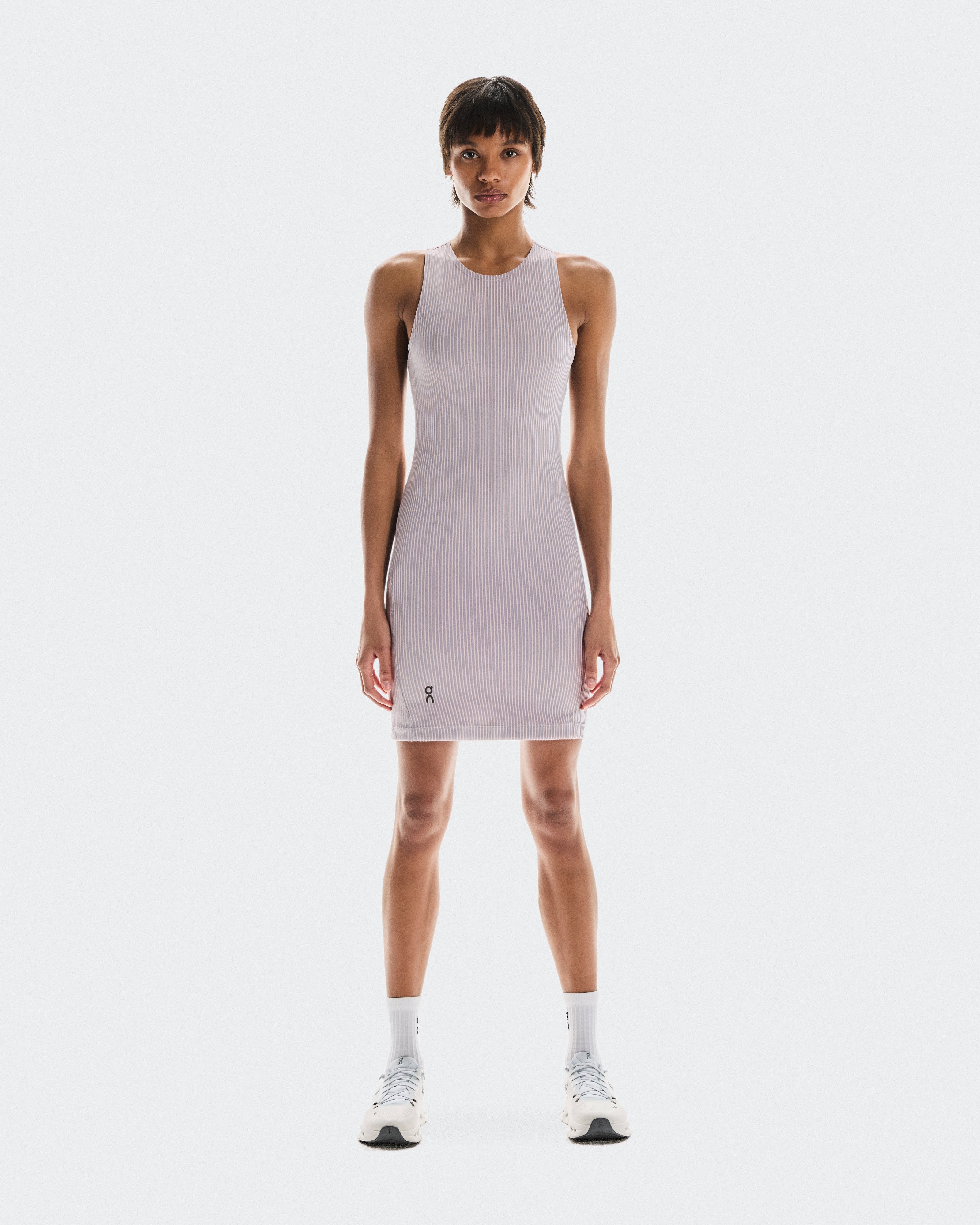 On All-Day Ribbed Dress Orchid | Lilac (Women's)