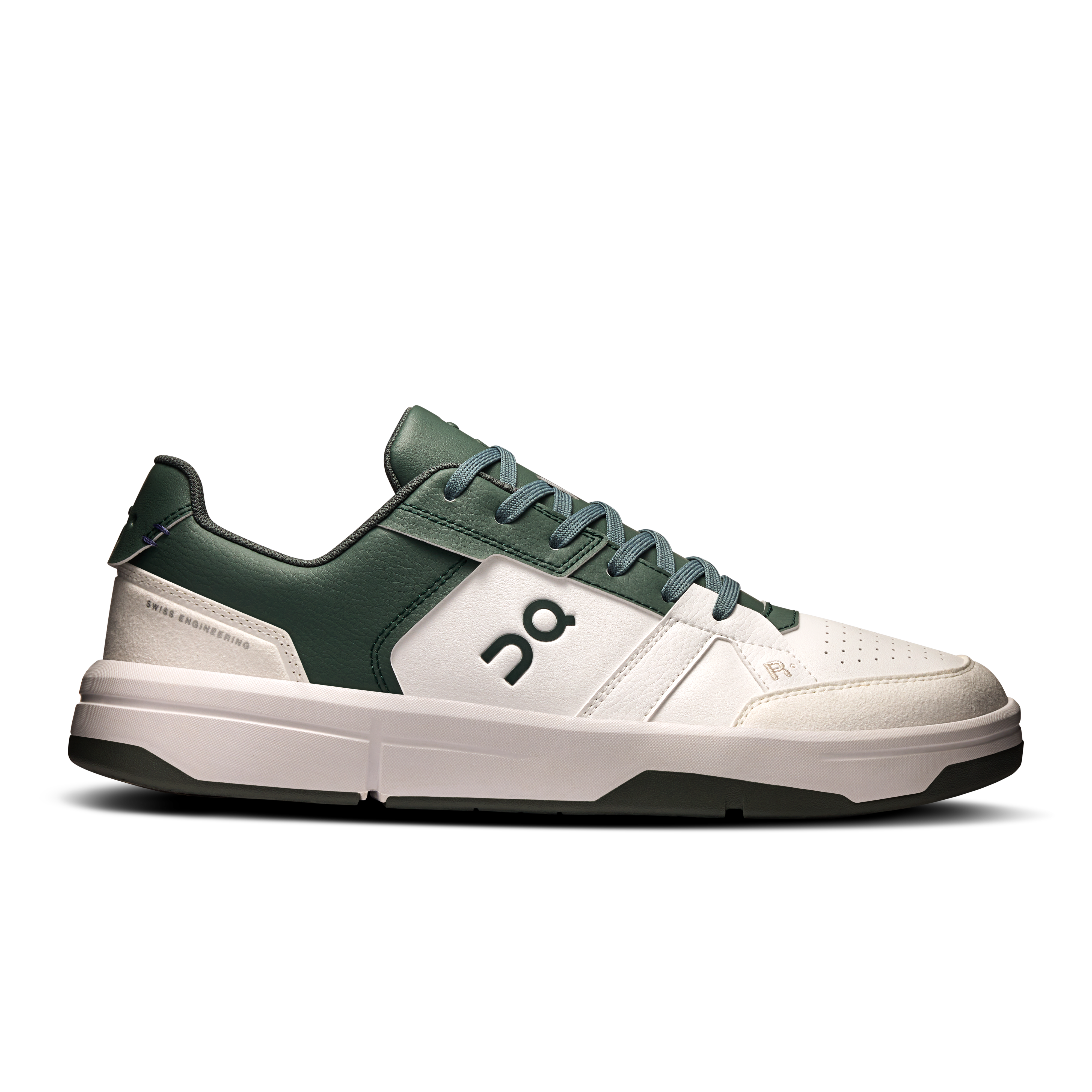 On Running The Roger Clubhouse White Olive