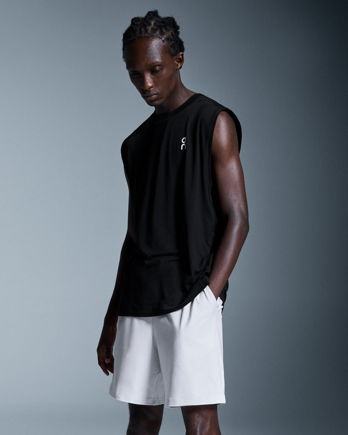 On Courtside Tank Black