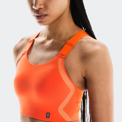 On Performance Flex Bra Flame (Women'S)