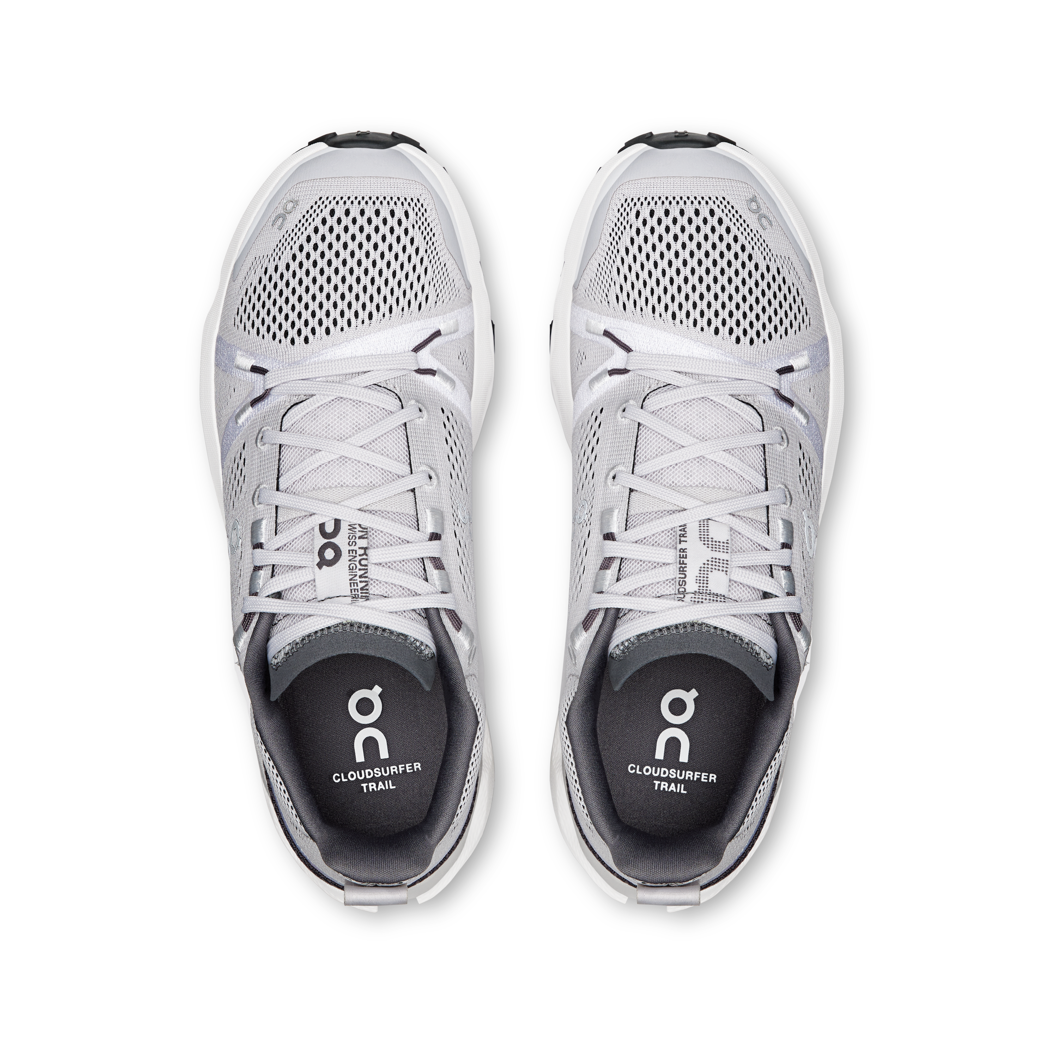 on running cloudsurfer trail frost white (women's)