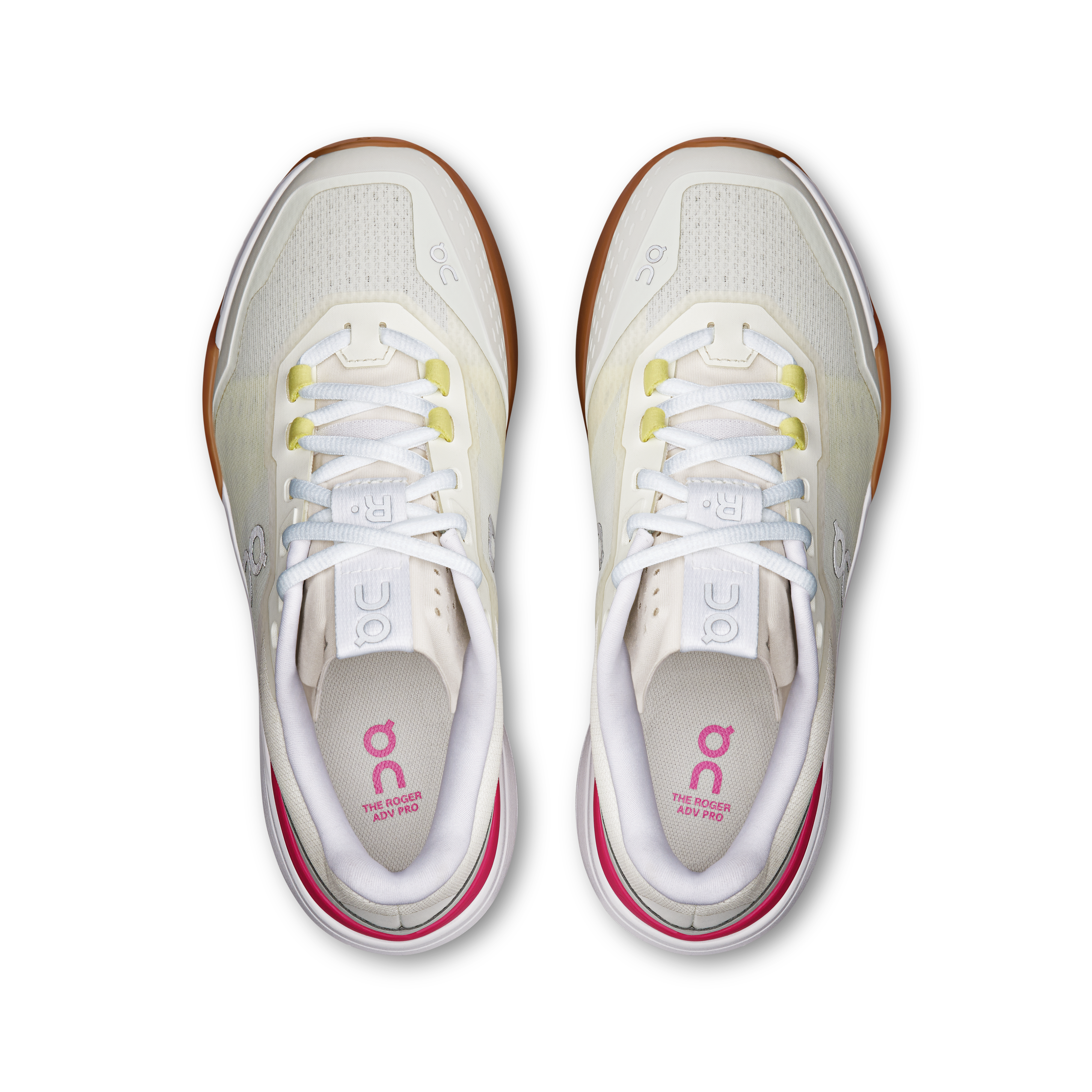 on running the roger advantage pro ivory pink (women's)