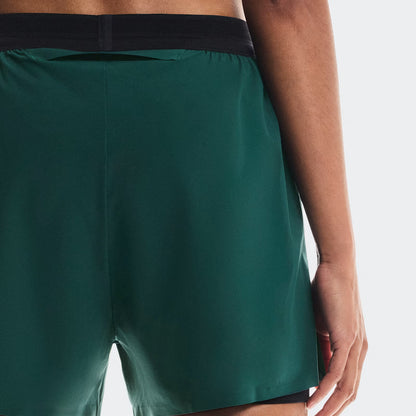 On 3" Performance 2/1 Shorts Spirulina | Black (Women'S)