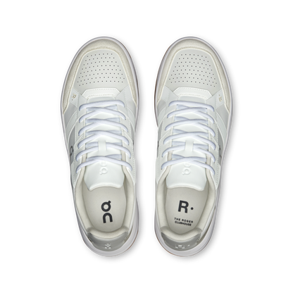 on running the roger clubhouse white ivory