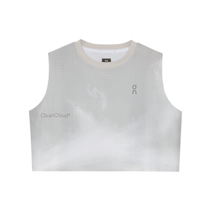 On Pace Tank Glacier | White (Women'S)