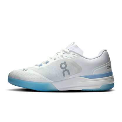 on running the roger advantage pro white chambray