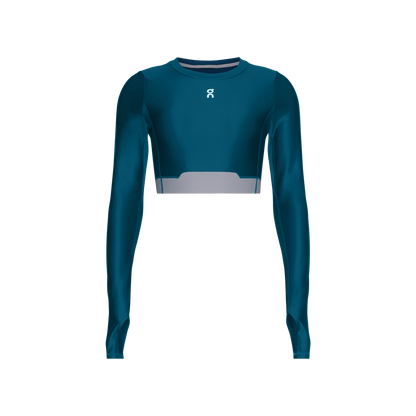 On Train Long Sleeve Crop Tempest (Women's)