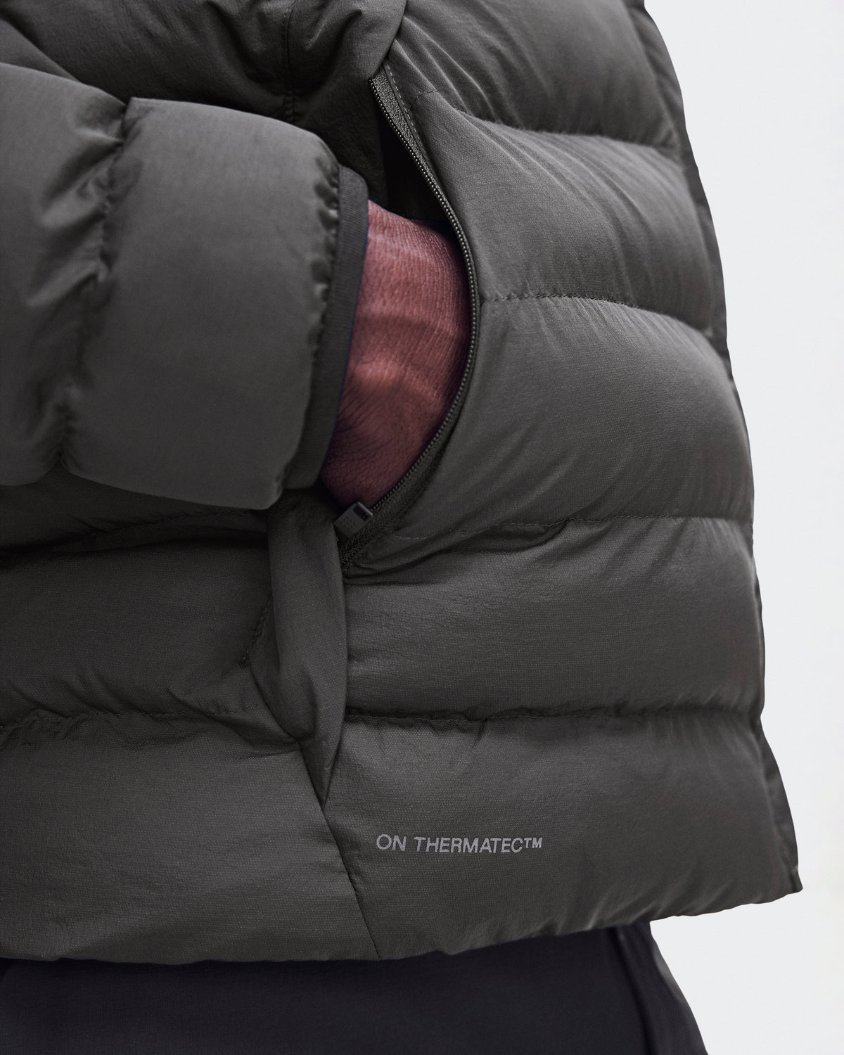 On Ascent Puffer Jacket Espresso