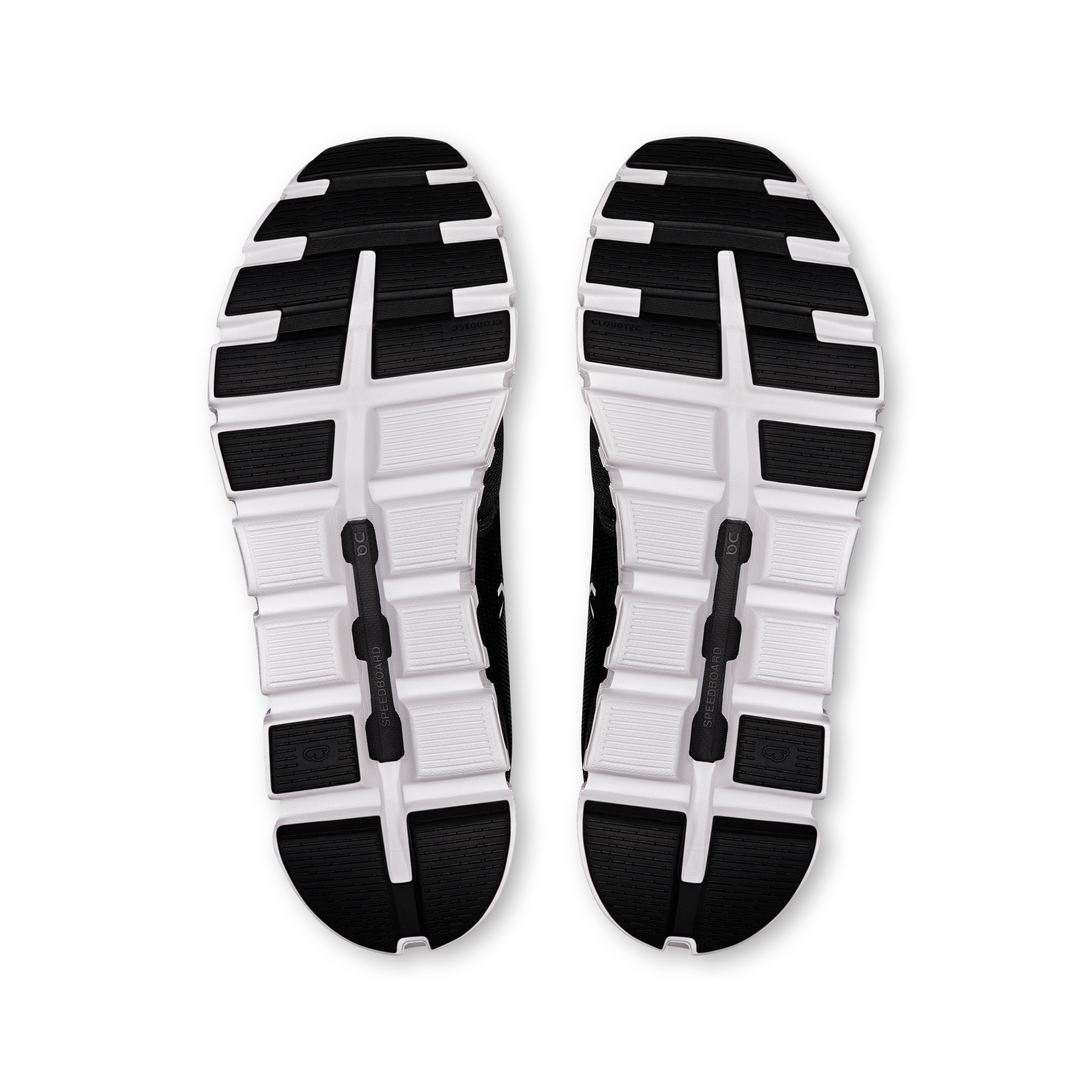 On Cloud 6 Wide Black White