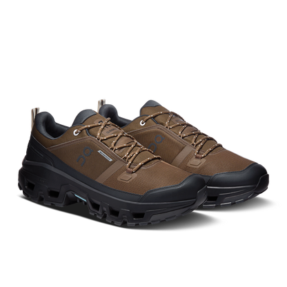 On Cloudrock Low Waterproof Earth Black