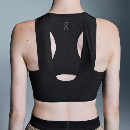 On Race Crop Black (Women'S)