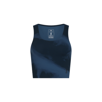 On Studio Open Back Crop Acai | Navy (Women's)