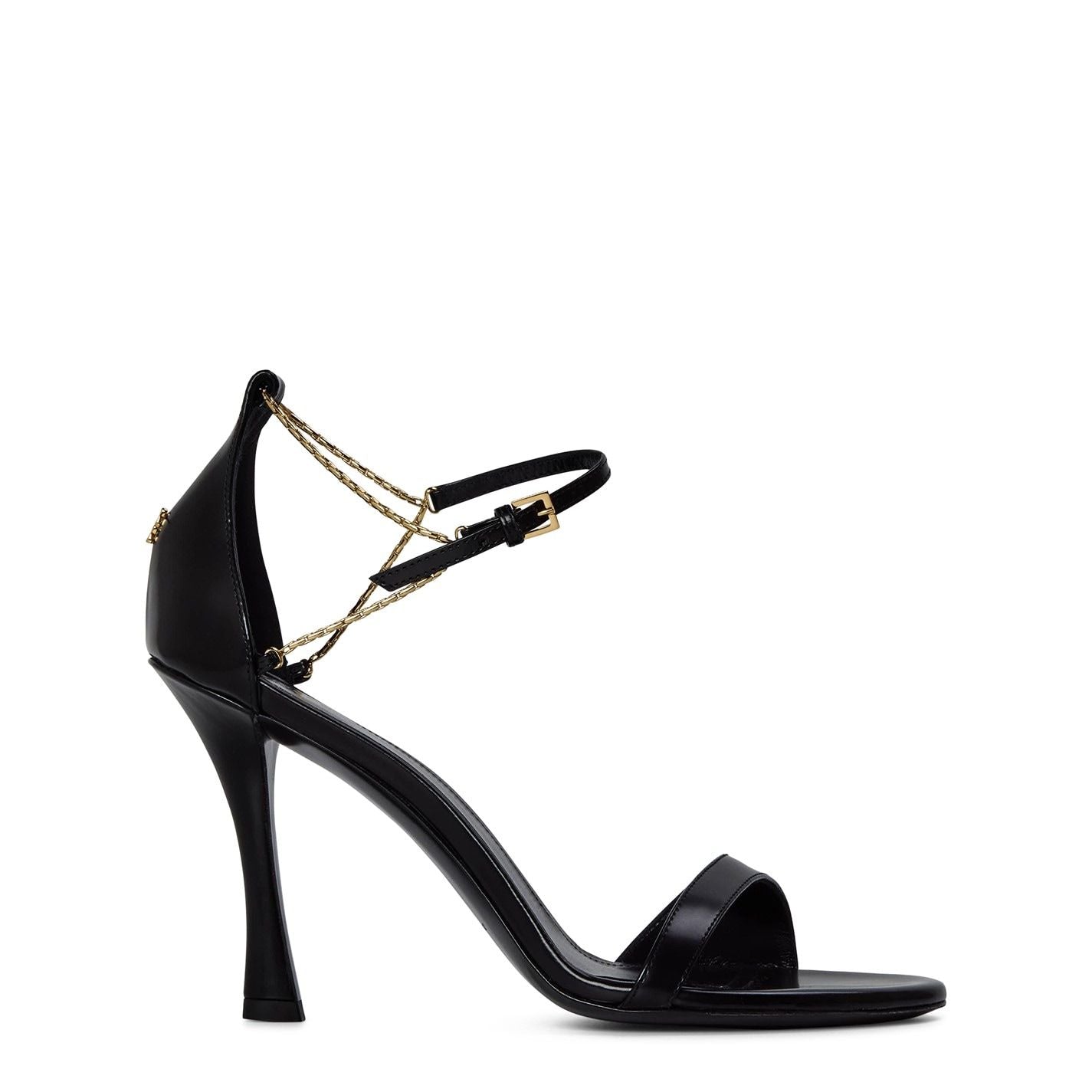  4g Liquid Heeled Sandals Black