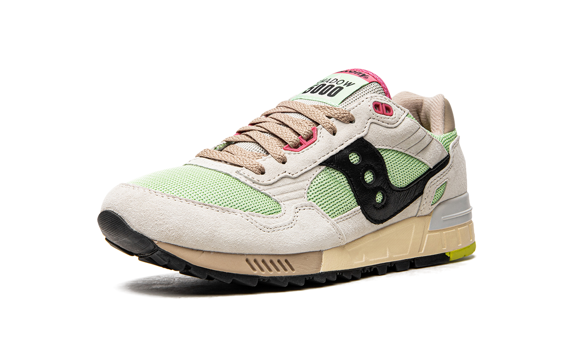 Saucony Shadow 5000 Beige Green Pink