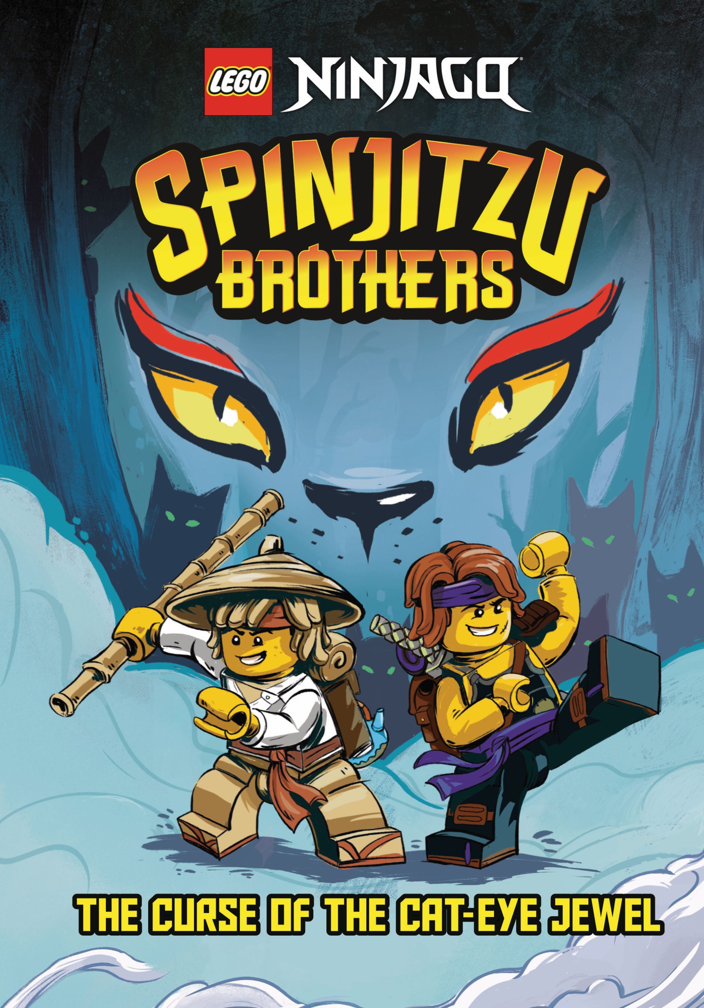 Lego Spinjitzu Brothers Curse of the Cateye Jewel Book