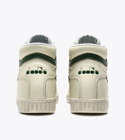 Diadora Game L High Waxed White/Fogliage Green