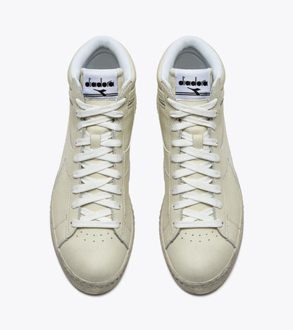 Diadora Game L High Waxed White/White/White