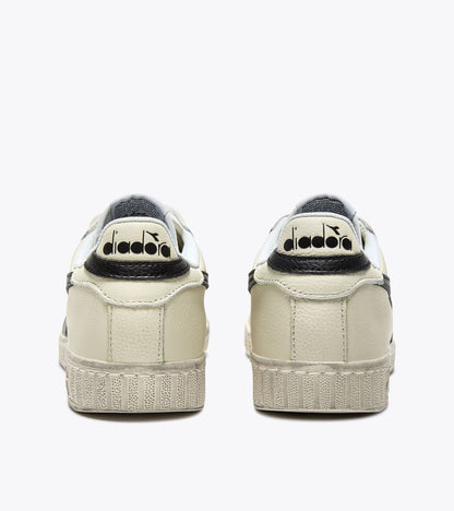 Diadora Game L Low Waxed White/Black