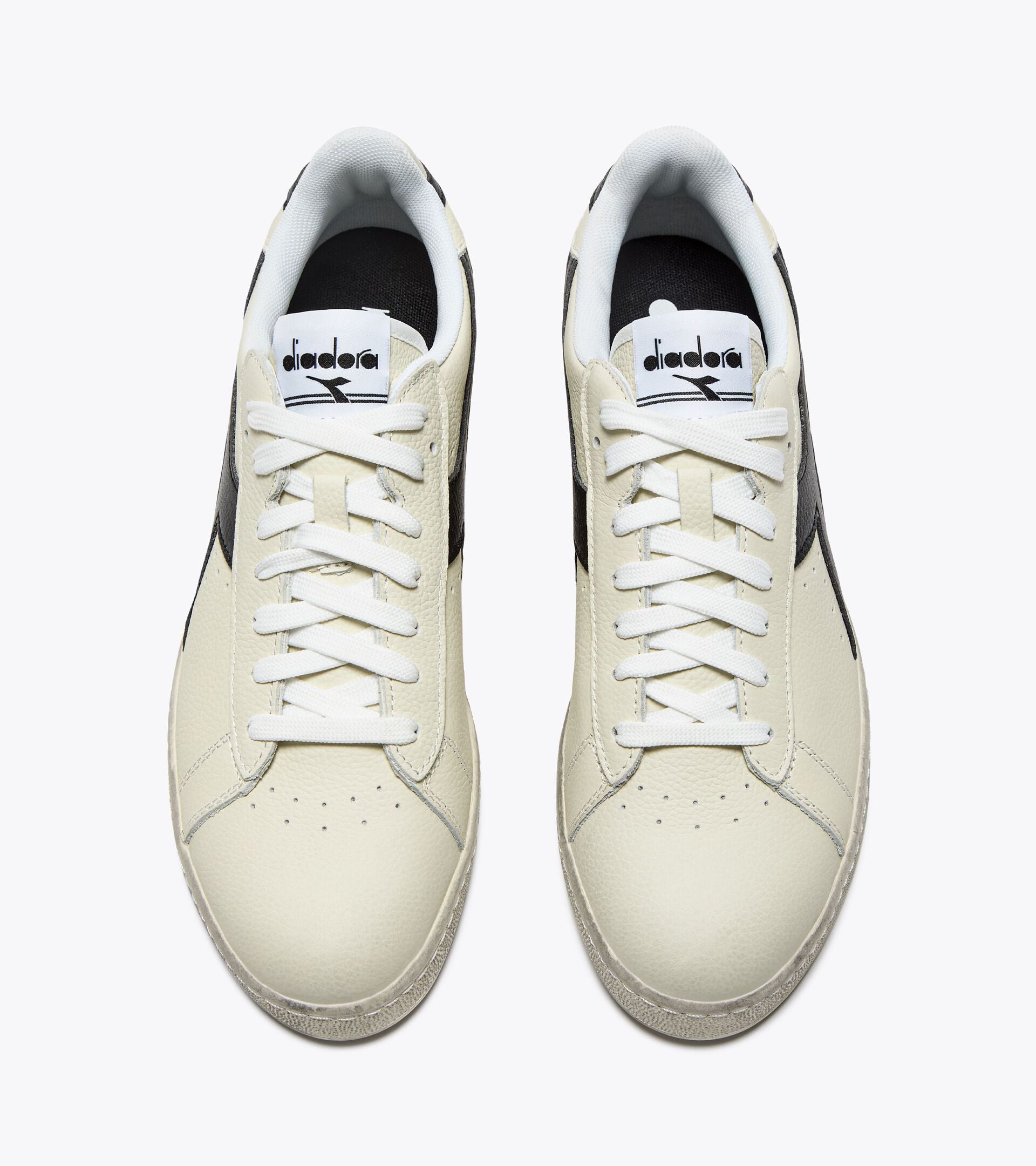 Diadora Game L Low Waxed White/Black
