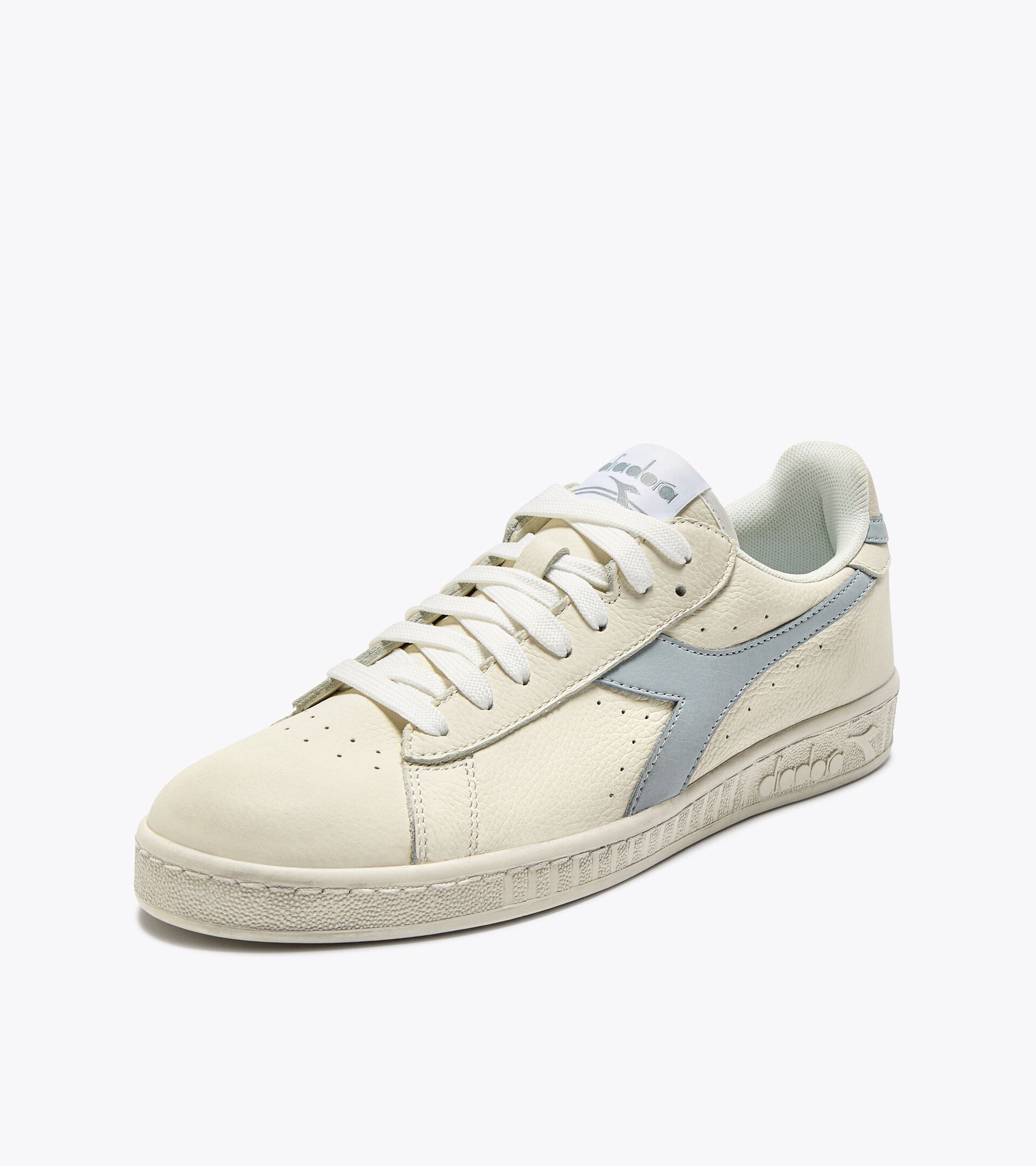 Diadora Game L Low Waxed White/High Rise