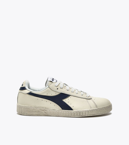 Diadora Game L Low Waxed White/Blue Caspian Sea